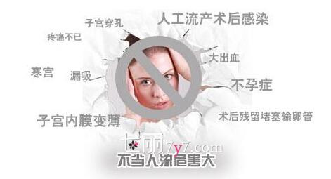 傳統人流可能引起哪些危害